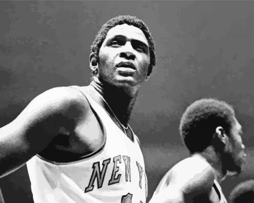 Black And White Willis Reed Diamond Paintings