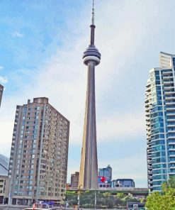 CN Tower Canadian Landmark Diamond Paintings