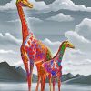 Colorful Giraffes Diamond Paintings