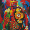 Colorful Mike Tyson Diamond Paintings