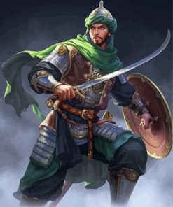 Cool Arab Warrior Diamond Paintings