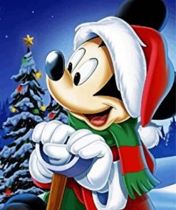 Cool Mickey Mouse Christmas Diamond Paintings