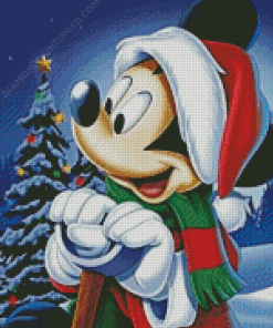 Cool Mickey Mouse Christmas Diamond Paintings