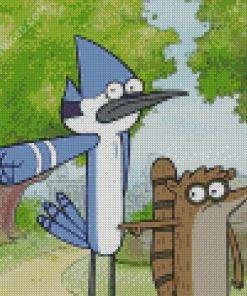 Cool Regular Show Diamond Paintings