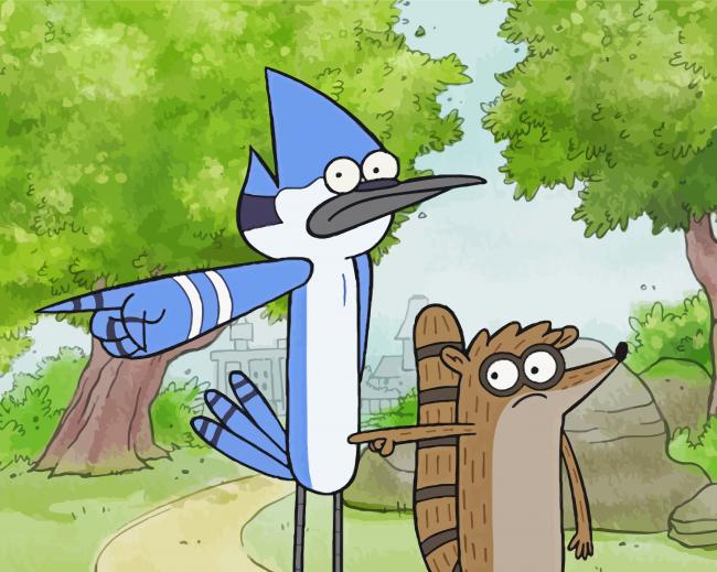 Cool Regular Show Diamond Paintings