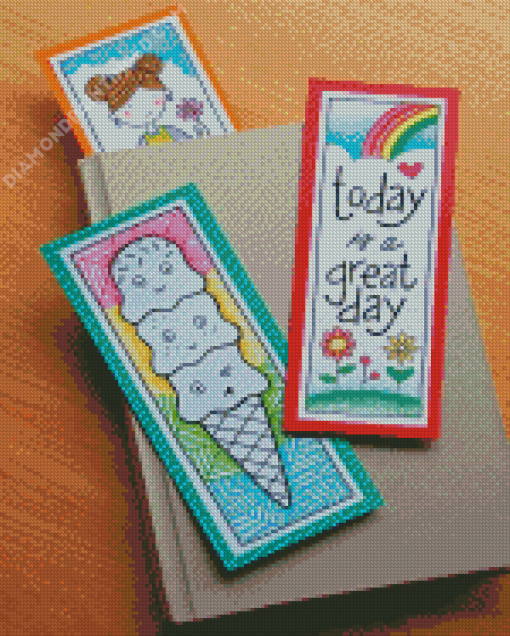 Cute Book Markers Diamond Paintings