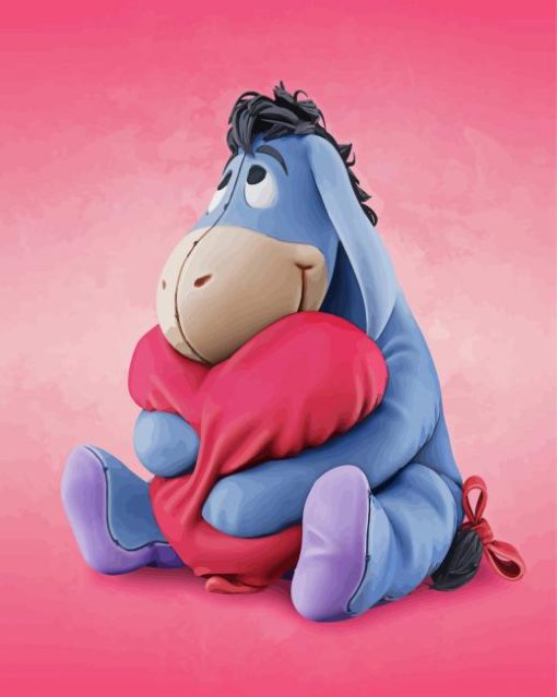 Cute Eeyore Diamond Paintings