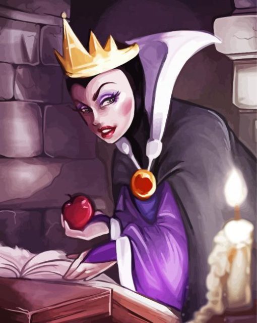 Evil Queen Disney Character Diamond Paintings