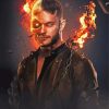 Finn Balor Ghost Rider Art Diamond Paintings