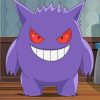 Gengar Pokemon Diamond Paintings