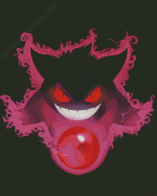 Gengar Species Art Diamond Paintings