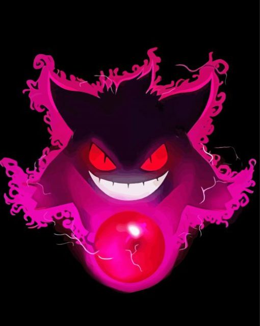 Gengar Species Art Diamond Paintings