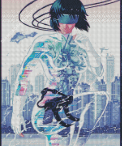 Ghost In The Shell Poster Art Diamond Paintings