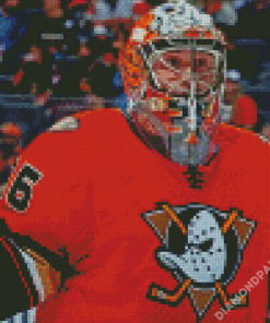 Goalie Illustration Diamond Paintings