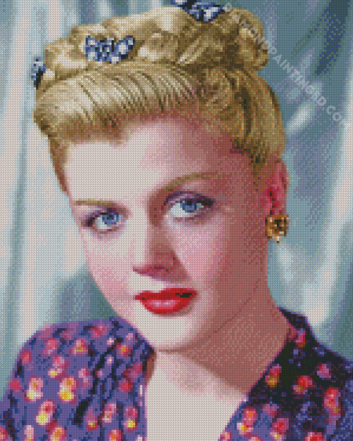 Gorgeous Young Angela Lansbury Diamond Paintings