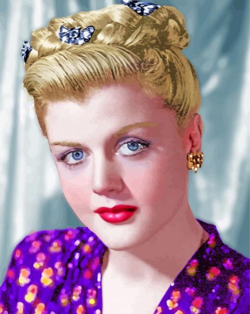 Gorgeous Young Angela Lansbury Diamond Paintings