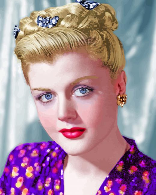 Gorgeous Young Angela Lansbury Diamond Paintings