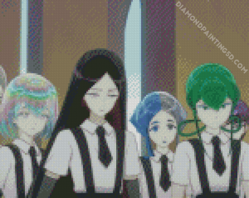 Land Of The Lustrous Characters Diamond Paintings