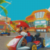 Mario Kart Illustration Diamond Paintings