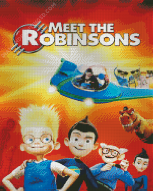 Meet The Robinsons Poster Diamond Paintings