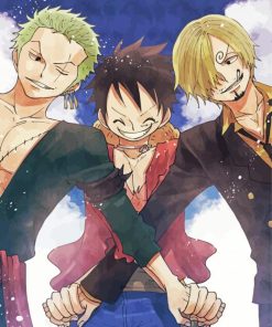 Monster Trio Characters Art Diamond Paintings