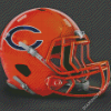 Orange Chicago Bears Helmet Diamond Paintings