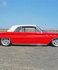 Red Classic 62 Buick Diamond Paintings