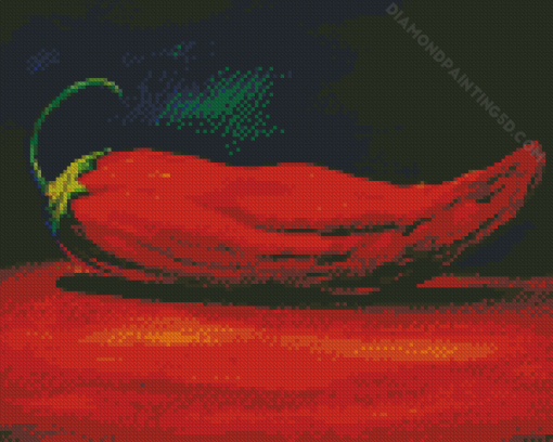 Red Hot Chili Pepper Diamond Paintings