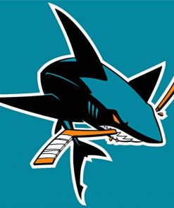 San Jose Sharks Symbol Diamond Paintings