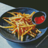 Tasty French Fries Diamond Paintings