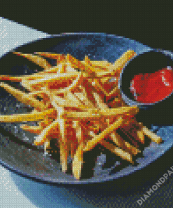 Tasty French Fries Diamond Paintings