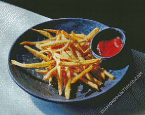 Tasty French Fries Diamond Paintings