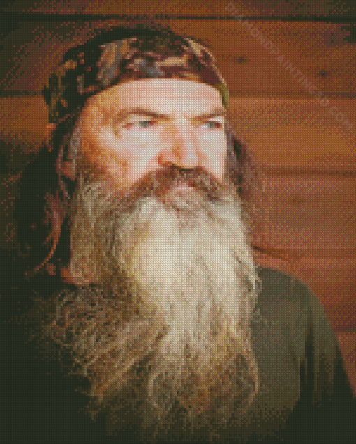 The Duck Commander Phil Robertson Diamond Paintings