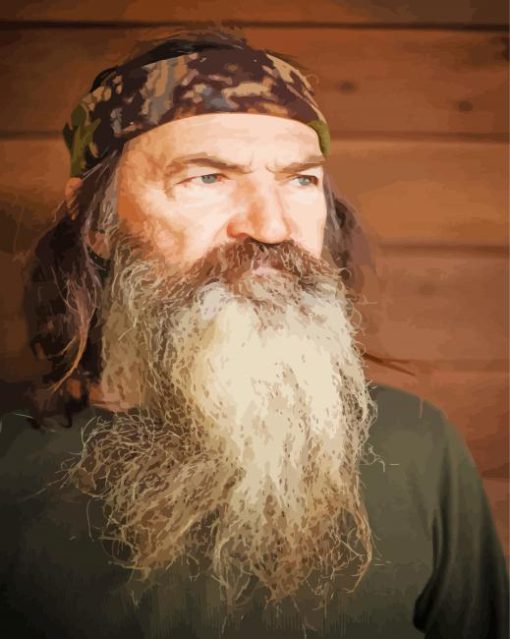 The Duck Commander Phil Robertson Diamond Paintings