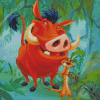 Timon And Pumbaa Diamond Paintings