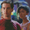 Tobey Maguire And Zendaya Diamond Paintings