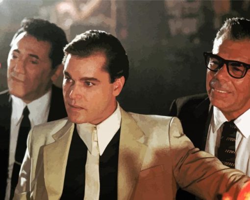 Vintage Ray Liotta Diamond Paintings