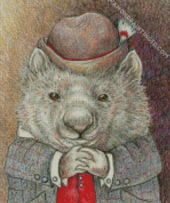 Wombat Diamond Paintings