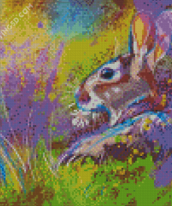 Aesthetic Abstract Hare Art Diamond Paintings