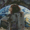 Aesthetic Astronaut Girl Art Diamond Paintings