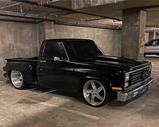 Aesthetic Chevy C10 Truck Diamond Paintings