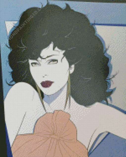 Aesthetic Lady By Patrick Nagel Diamond Paintings