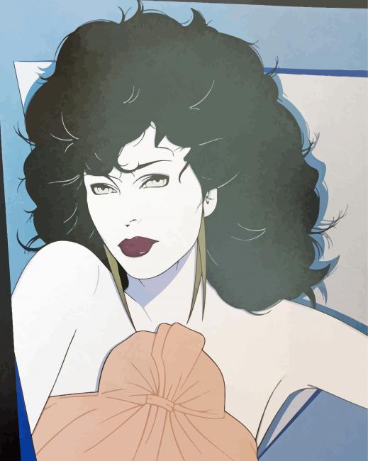 Aesthetic Lady By Patrick Nagel Diamond Paintings