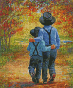 Amish Brothers Art Diamond Paintings