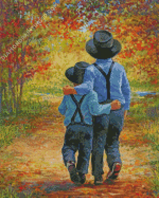 Amish Brothers Art Diamond Paintings