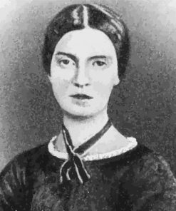 Black And White Emily Dickinson Diamond Paintings