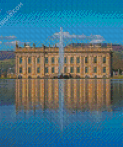 Chatsworth House England Diamond Paintings