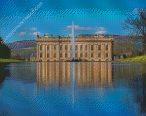 Chatsworth House England Diamond Paintings