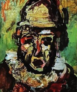 Clown Tragique By Georges Rouault Diamond Paintings