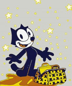 Felix The Cat Cartoon Diamond Paintings